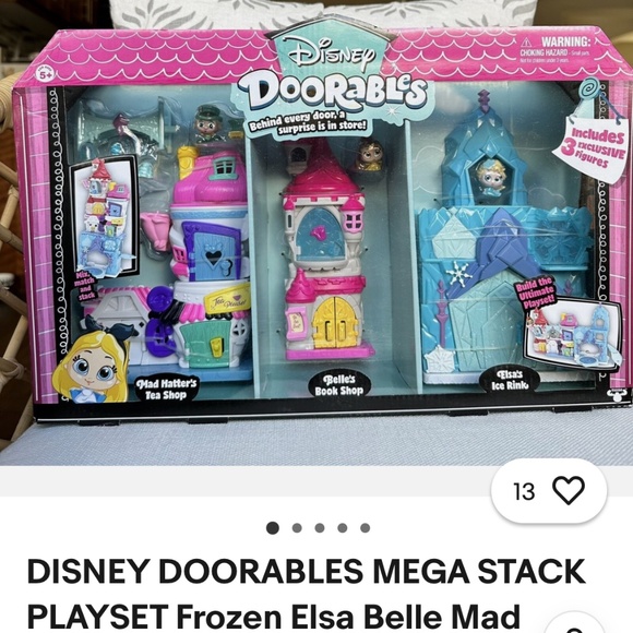 Disney 🚪Doorables 🏰🐭👑Stacking Playset with Disney Princess figures - Picture 11 of 14